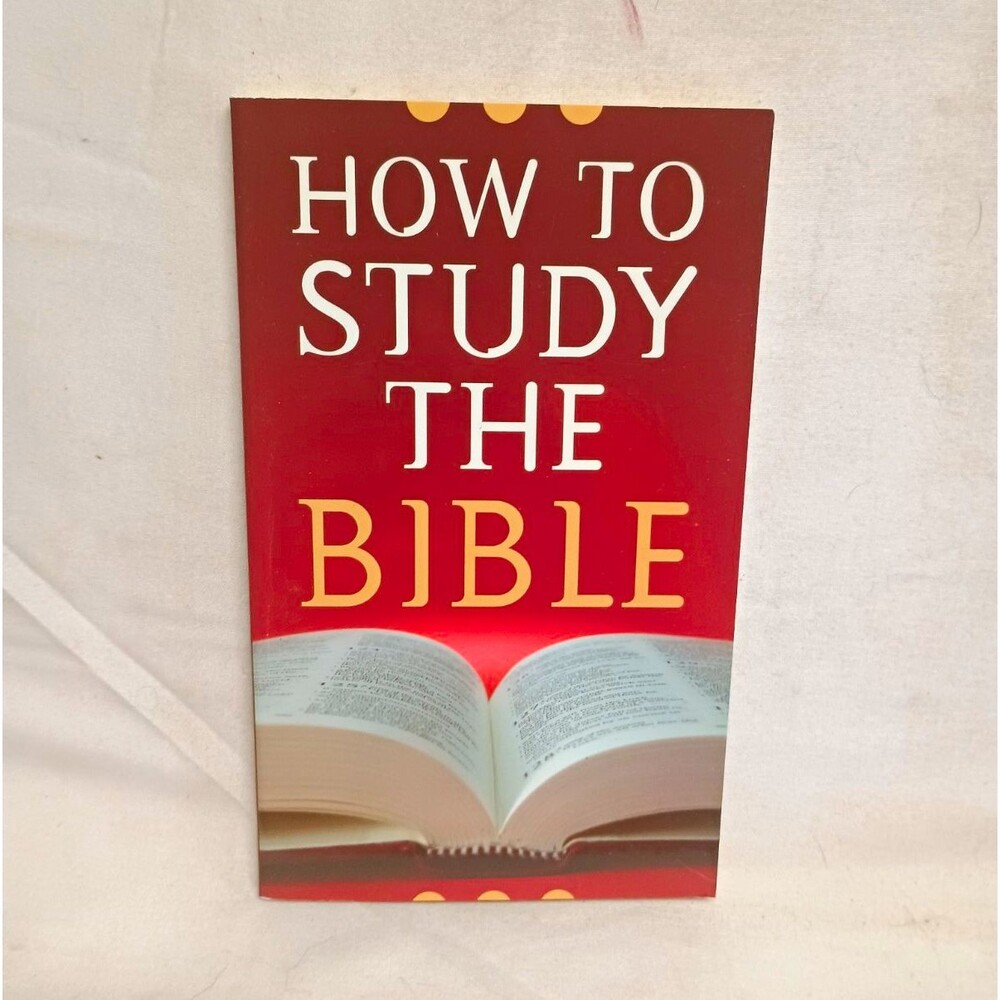 How to Study the Bible Robert M West Bible Study Guide ValueBooks Paperback